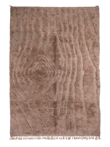 Berber Beni Mrirt Inlaid Lines Mel 019 Vloerkledenwinkel