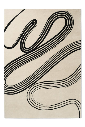 Vloerkleed Brink en Campman Decor Flow sand 091309