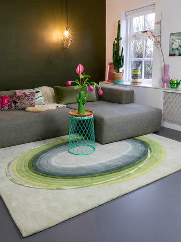 MOMO Rugs Designer Marie-Gon Shading Leaves