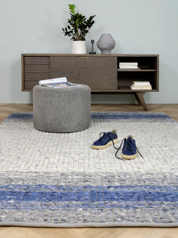 Structuur vloerkleed MOMO Rugs Varenna Blue