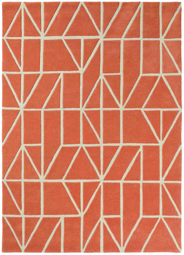 Laagpolig vloerkleed Scion Viso Paprika 24003