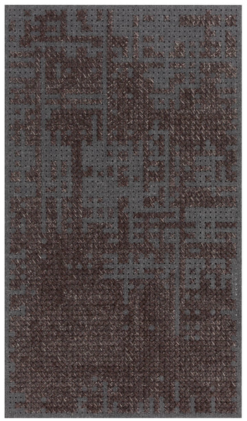 Vloerkleed GAN Canevas Abstract Charcoal