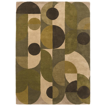 Vloerkleed Brink en Campman Decor Cosmo Green 095207