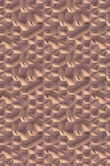 Laagpolig vloerkleed Moooi Carpets Maze Miami