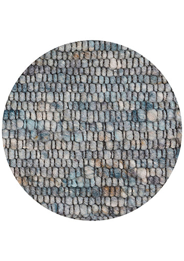 Rond vloerkleed De Munk Carpets Diamante 07
