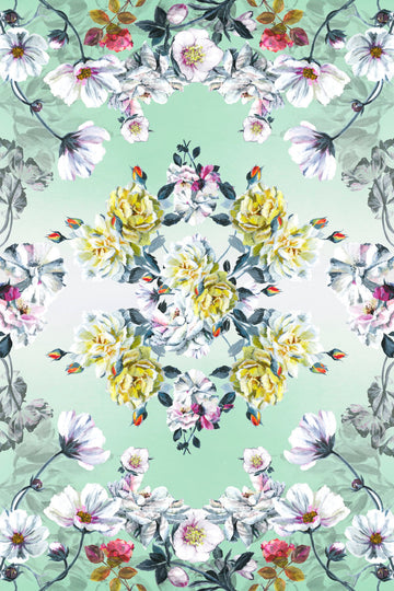 Laagpolig vloerkleed Moooi Carpets Couture Rose Fuchsia