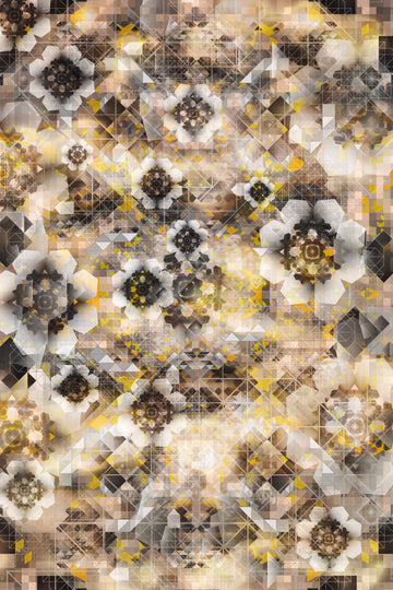 Laagpolig vloerkleed Moooi Carpets Digit Glow