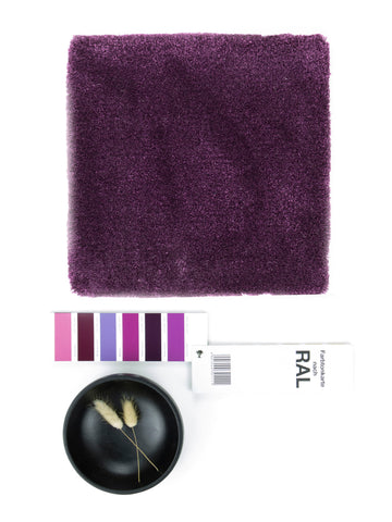 Vloerkleed MOMO Rugs Naturais Smooth Wine Red