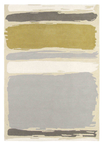 Laagpolig vloerkleed Sanderson Abstract Linden Silver 45401