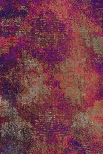 Laagpolig vloerkleed Moooi Carpets Erosion Rhodonite