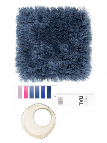 Vloerkleed MOMO Rugs Naturais Bright H/L Marine Blue