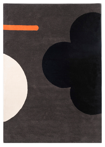 Vloerkleed Orla Kiely Geo Flower Graphite 060605