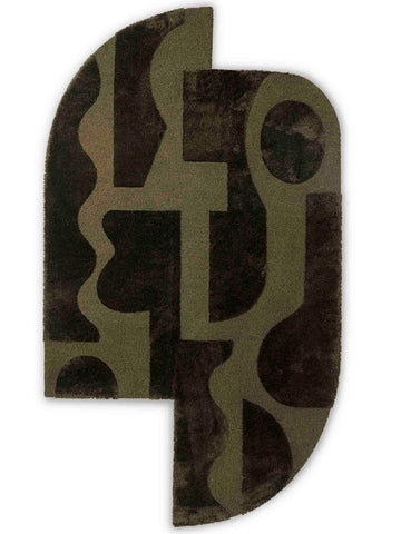 Vloerkleed Brink en Campman Twinset Mural Forest 121107