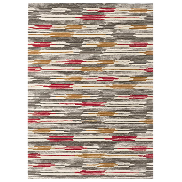 Vloerkleed Sanderson Ishi Red Charcoal 146000