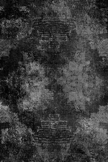 Laagpolig vloerkleed Moooi Carpets Erosion Moon