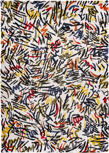 Laagpolig vloerkleed Louis de Poortere 9144 Gallery Street Graph