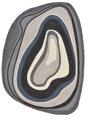 Vloerkleed Brink en Campman Habitat Aura Grey Outdoor 477304