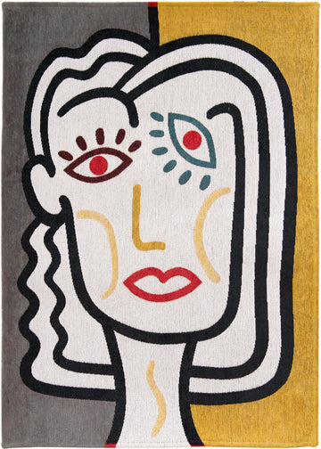 Laagpolig vloerkleed Louis de Poortere 9143 Gallery Dorado