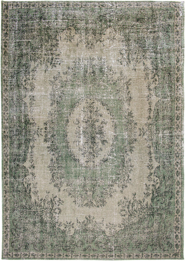 Vintage vloerkleed Louis de Poortere 9142 Palazzo Este Green