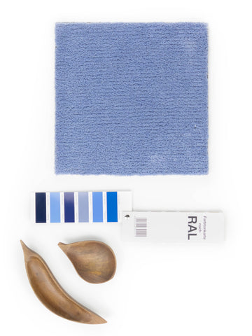 Vloerkleed MOMO Rugs Naturais Bright H/L Fully Blue