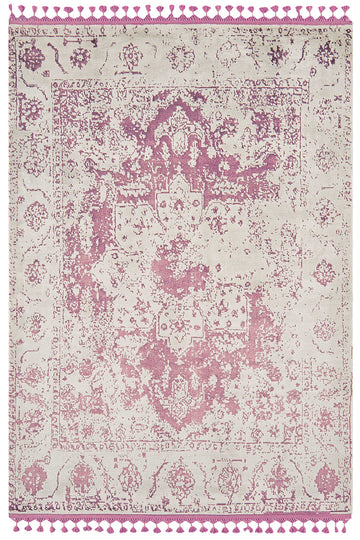 Vintage look vloerkleed Katherine Carnaby Vintage Pink