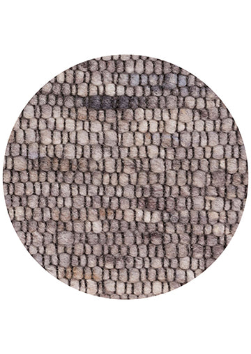 Rond vloerkleed De Munk Carpets Diamante 02