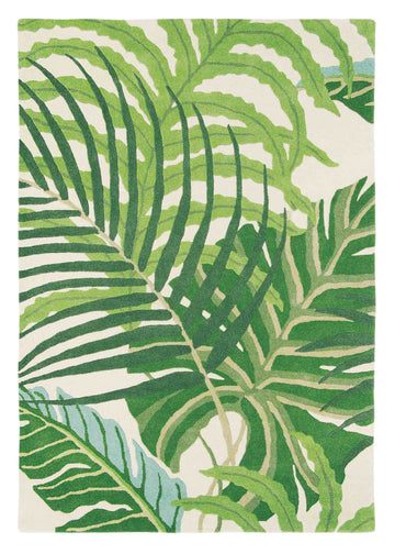 Laagpolig vloerkleed Sanderson Manila Green 46407