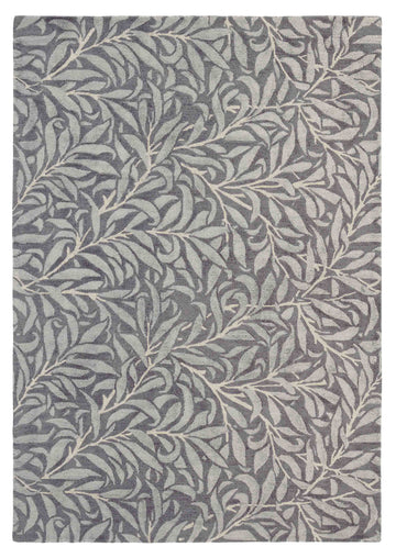 Laagpolig vloerkleed Morris & Co Willow Bough Granite 28305