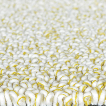 Vloerkleed Brink en Campman Trace Turmeric Yellow Loop Pile 121006