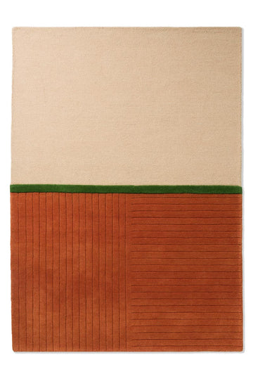 Vloerkleed Brink en Campman Decor Rhythm tangerine 098003
