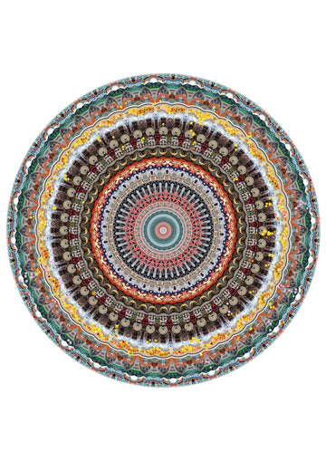 Rond vloerkleed Moooi Carpets Amsterdam