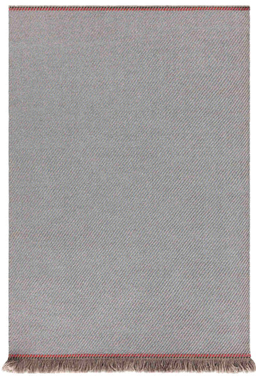 Vloerkleed GAN Garden Layers Diagonal Almond Blue