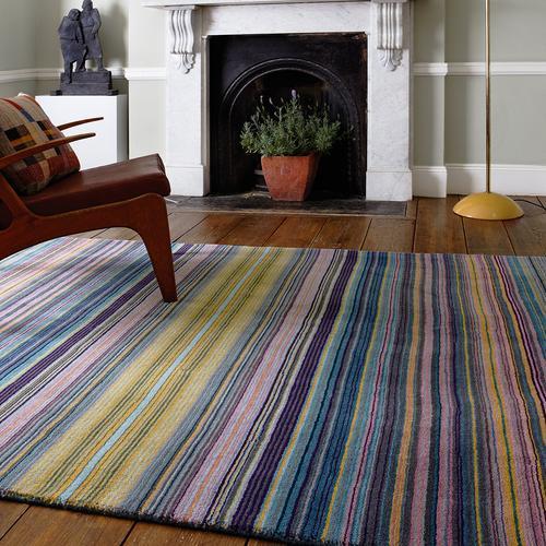 Gestreept vloerkleed