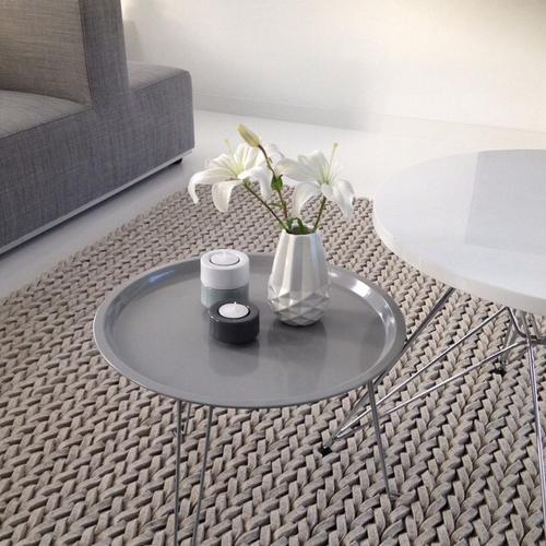 Gevlochten vloerkleed