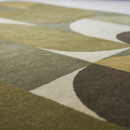 Groen vloerkleed