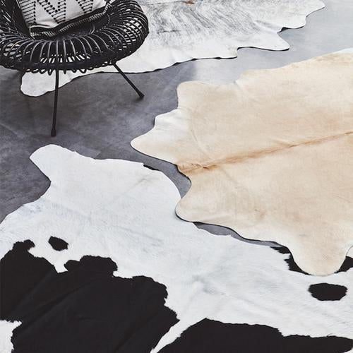 Koeienhuid vloerkleed