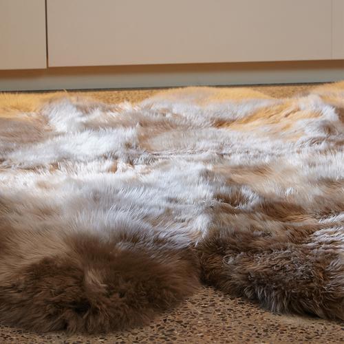 Schapenvacht vloerkleed