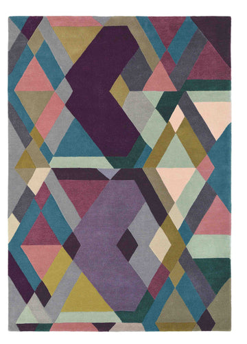 Vloerkleed Ted Baker Mosaic Light Purple 57605 (staal)