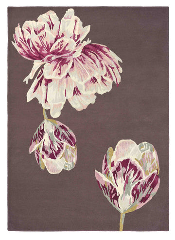 Vloerkleed Ted Baker Tranquility Aubergine 56005 (staal)