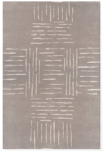 Modern vloerkleed Jerbourg (staal)