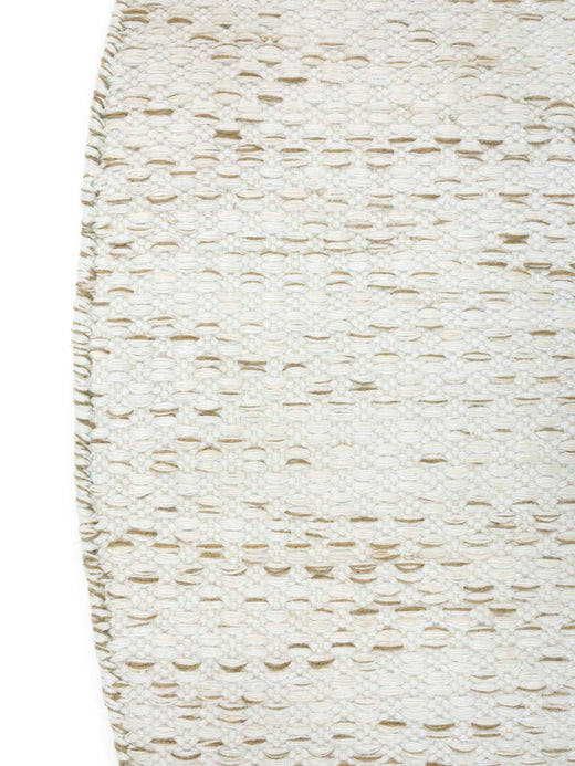Vloerkleed MOMO Rugs Vaasa White Natural Rond