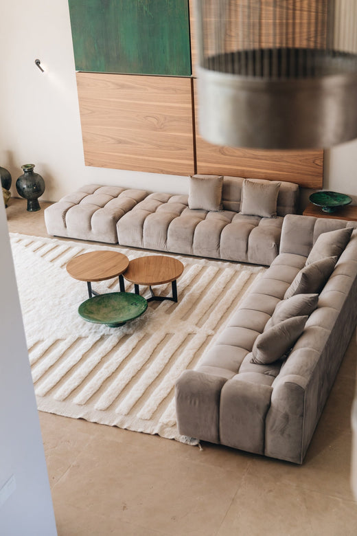 Berber Beni Mrirt Blocks MEB-006 Vloerkledenwinkel