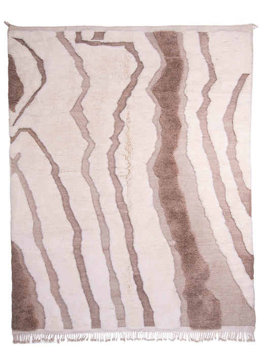 Berber Beni Mrirt Inlaid Lines Mel 015 Vloerkledenwinkel