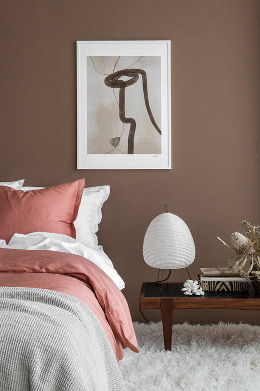 Vloerkleed Layered Shaggy Rug Bone White