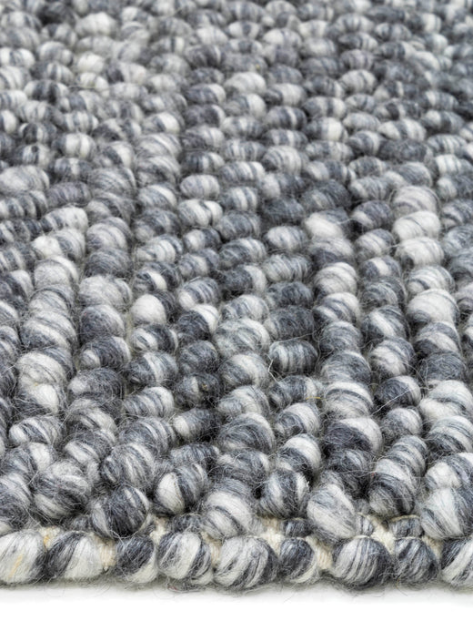 Laagpolig vloerkleed MOMO Rugs Drops Dark Grey Vloerkledenwinkel