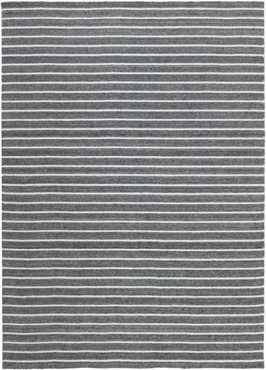 Laagpolig vloerkleed MOMO Rugs Nouveau Stripes Dark Grey Vloerkledenwinkel