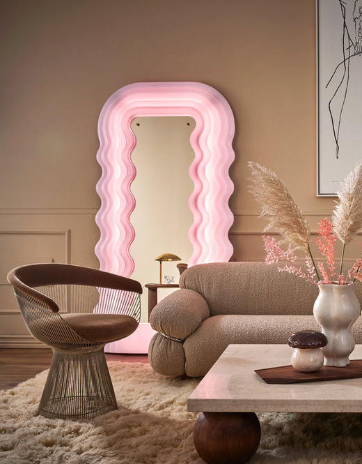 Vloerkleed Layered Shaggy Rug Oatmeal