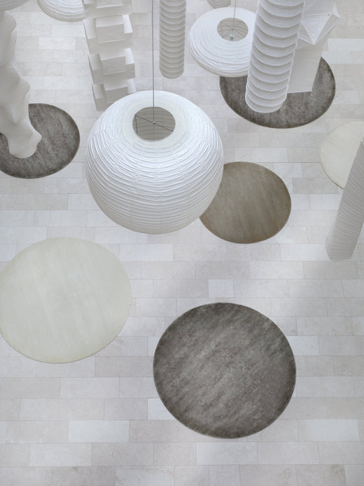 Vloerkleed MOMO Rugs Northern Light Round Sand