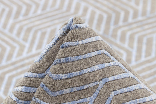 Vloerkleed MOMO Rugs Companion Grey Light Blue