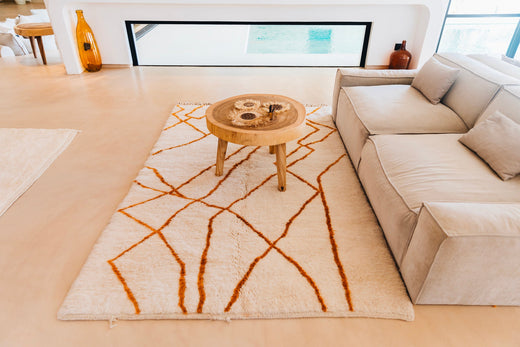 Vloerkleed MOMO Rugs Design Berber Mrirt With Patterns MR-010